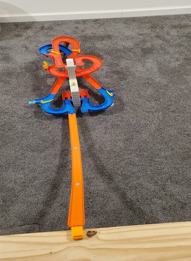 SpeedFreakCNC مشبك تثبيت مسار من SpeedFreakCNC بمقياس 1/64، برتقالي اللون، متوافق مع سيارات هوت ويلز وماتشبوكس - Image 5